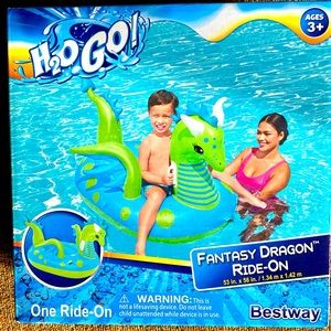 NEW H2O Fantasy Dragon Ride-on Float